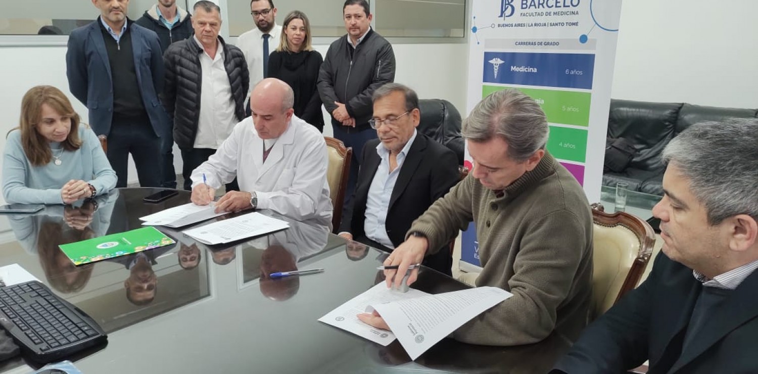 La Fundación Barceló renovó el convenio con el Ministerio de Salud Pública de Corrientes