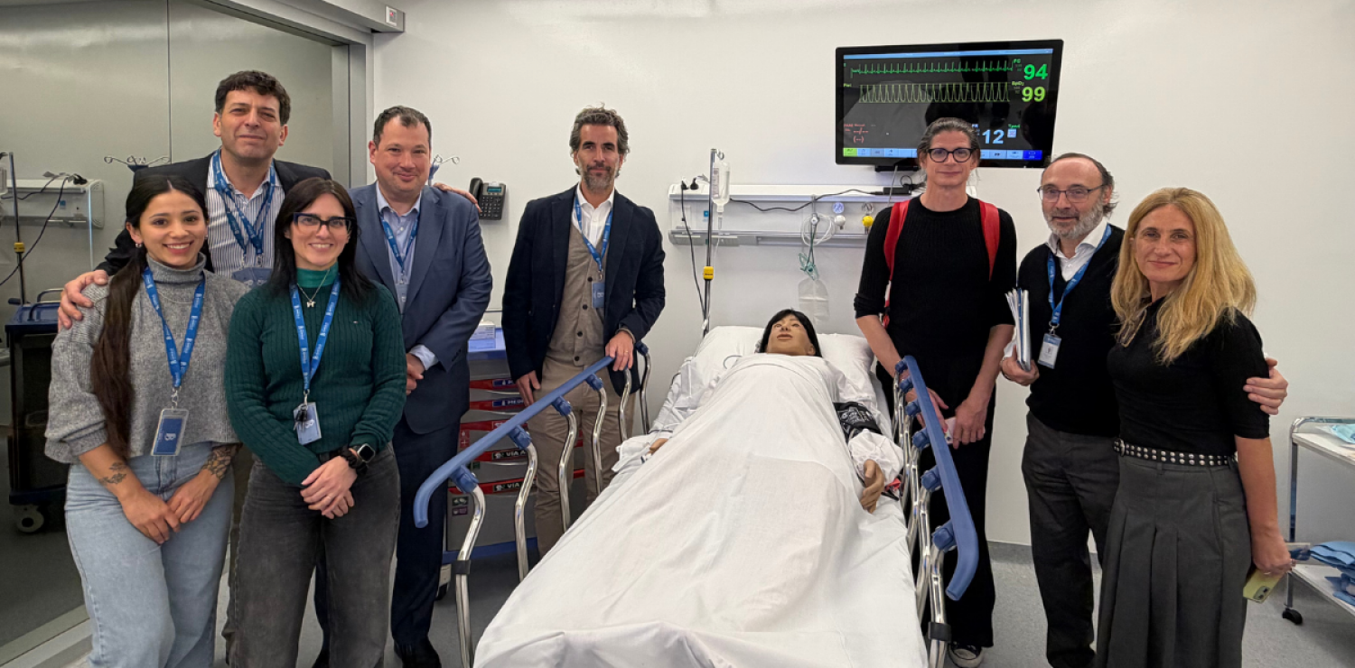 Un referente mundial de simulación visita la Fundación Barceló